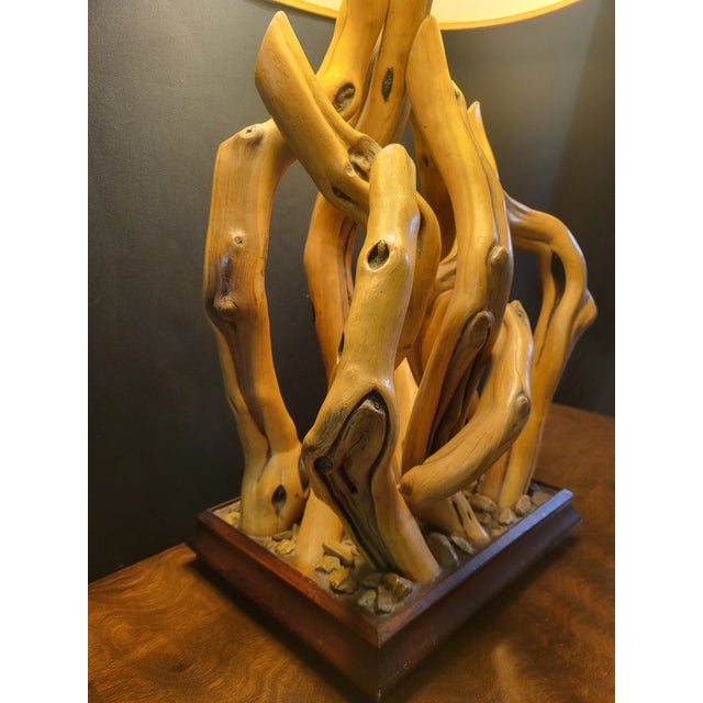 Mid-Century Modern Massive Mid-Century Driftwood Lamp, Organic Modern, 1950s–60s For Sale - Image 3 of 9