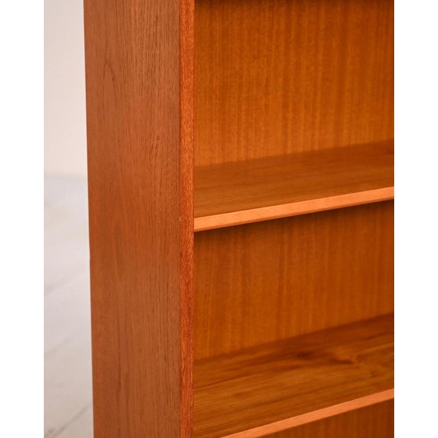 1950s Scandinavian Teak Bookcase, 1950s-1960s For Sale - Image 5 of 9