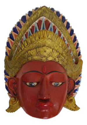 Vintage Dewi Sita Mask, 1970s