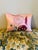 Salmon Vintage Handmade Pillow For Sale - Image 8 of 8