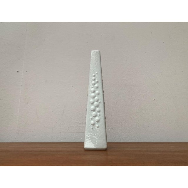Vintage German White Porcelain Vase from KPM Royal Porzellan, 1970s For Sale - Image 3 of 15