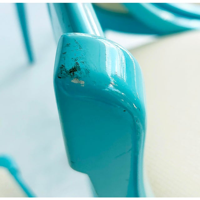 Paco Capdell for Sillerias Alacuas Spanish Lacquered Chairs, 1990s, Set of 4 For Sale - Image 13 of 16