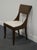 Late 20th Century Baker Furniture Solid Mahogany Transitional Contemporary Dining Side Chair 2899-3579 For Sale - Image 5 of 10