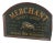 Vintage Wooden Merchant Advertising Sign For Sale