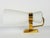 Metal Large Opaline Glass and Brass Sconce 2118 from Stilnovo, 1959 For Sale - Image 7 of 17