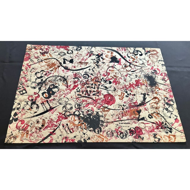 Armand Fernandez, Les Cachets, 1950s, Gouache For Sale - Image 4 of 12