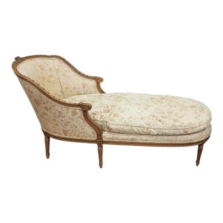 1920s Beautiful French Antique Chaises Lounge Settee For Sale