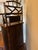 19th Century Victorian Burnt Bamboo Cabinet With Original Glass Door For Sale - Image 11 of 12