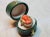 Metal Antique Victorian Coral Cameo Pearl Gold Ring Size 6 For Sale - Image 7 of 9