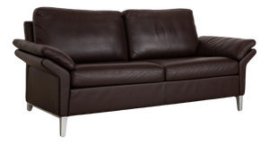 3300 Leather Two-Seater Brown Sofa from Rolf Benz