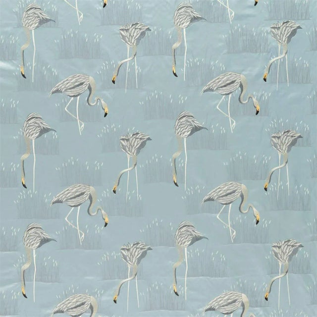 Harlequin Salinas Fabric in Glacier/Silver - a Sample For Sale