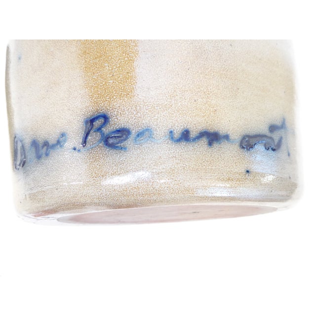 Vintage York, Maine Stoneware Jar For Sale - Image 4 of 5