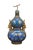 Chinoiserie Antique Chinese Champleve Cloisonne Double Gourd Turquoise Mantel Vases Urns 12" For Sale - Image 3 of 17