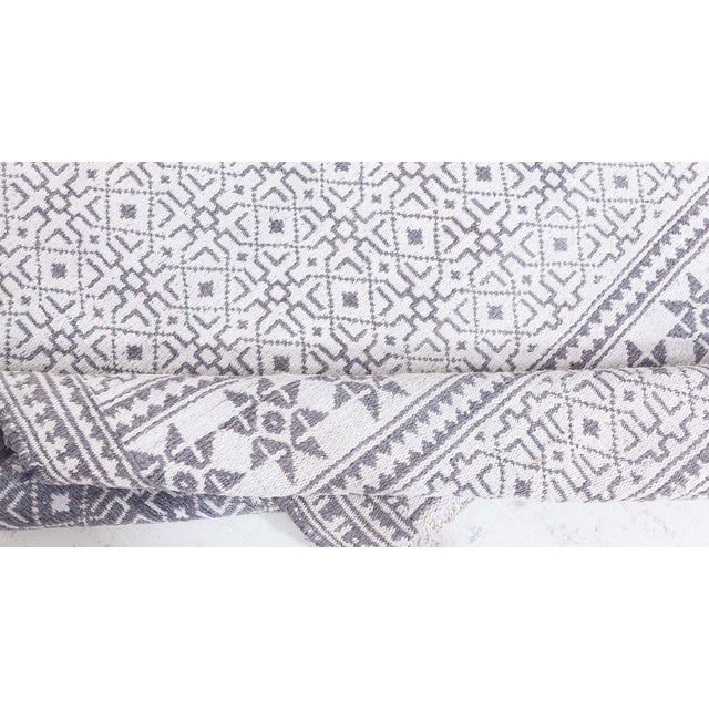 1940s Cotton Agra Runner For Sale - Image 5 of 7