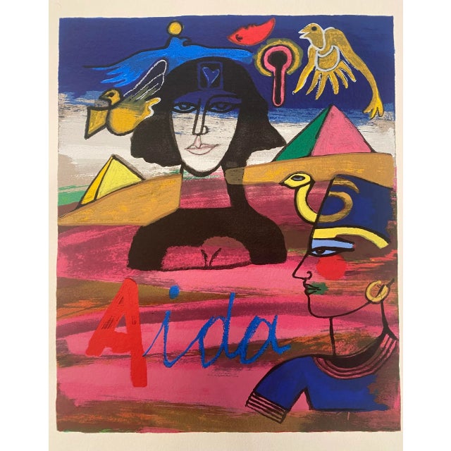 Corneille, Aida, 2000s, Lithograph For Sale - Image 5 of 5