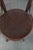 Brown Vintage Carved Wooden Bistro Chairs from Cosmos, Set of 5 For Sale - Image 8 of 18