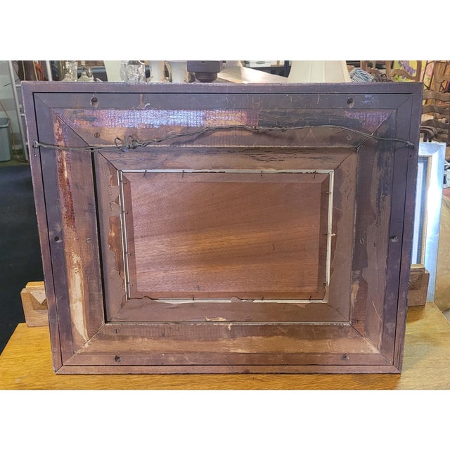 19th Century Shadow Box Framed Parisian Picture For Sale - Image 4 of 16