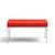 Mid 20th Century Florence Knoll Mid Century Chrome Two Seat Bench For Sale - Image 5 of 8