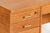 Mid Century Danish Modern Oak Wood Writing Desk 1960s For Sale - Image 9 of 17