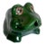 California Ceramic Pottery Figurative Frog Spitter For Sale