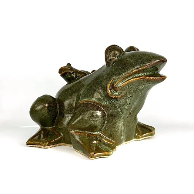 Large Italian Ceramic Frog, 1960s For Sale - Image 10 of 10