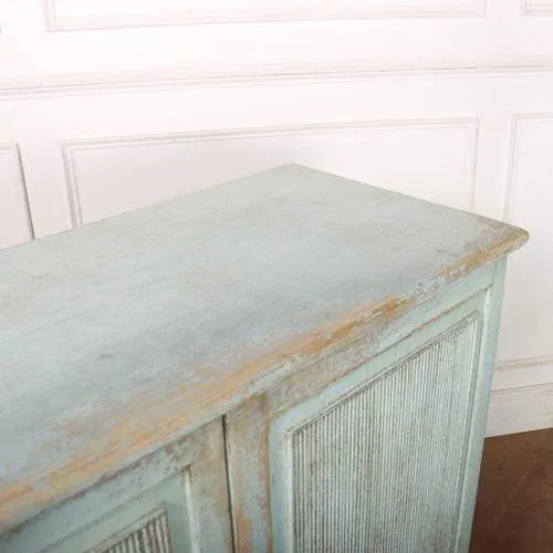 Swedish Painted Pine Buffet For Sale - Image 9 of 11