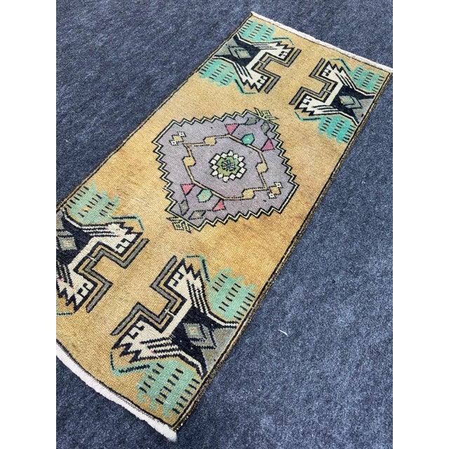 Early 21st Century Turkish Yastik Rug 1'5" x 3'1" For Sale - Image 5 of 5