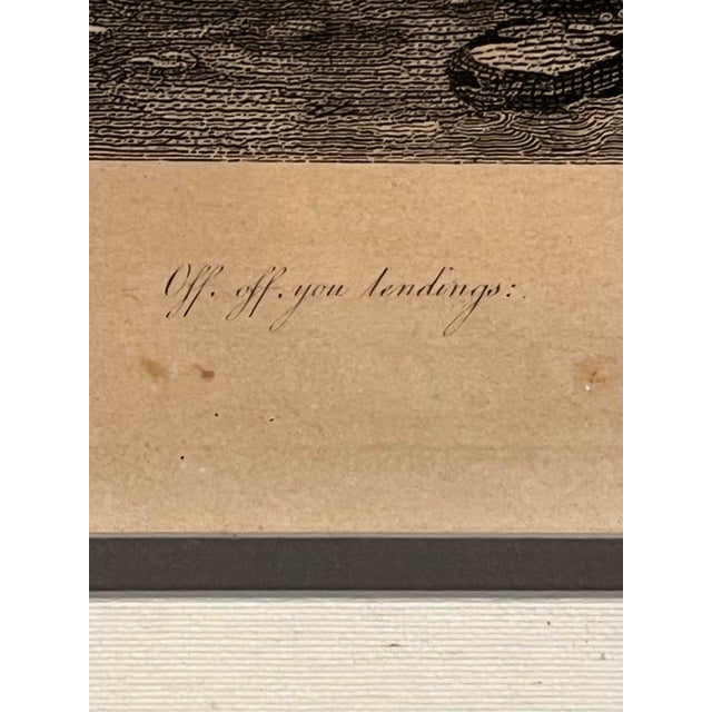 1793 William Sharp After Benjamin West “King Lear” Boydell Shakespeare Gallery Engraving, Framed For Sale - Image 9 of 11