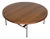 1950s George Nelson for Herman Miller Coffee Table - Model 5756 - Walnut + Aluminum For Sale