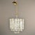 Mid Century Three Tiered Murano Glass Pendant Fixture For Sale - Image 9 of 12