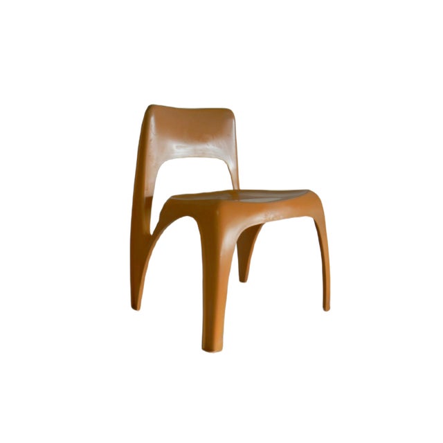 Side Chair by Preben Fabricius for Interplast, 1970s For Sale