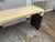 Wood Modern Bespoke Waterfall Console Table For Sale - Image 7 of 12