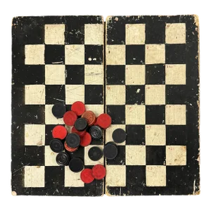 Mid-20th Century American Game Board Box