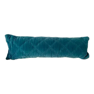 Bella Notte and Linen Long Lumber Pillow in Cenote