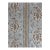 G P & J Baker Coromandel Blue/Sand Linen Fabric 4 1/2 Yards For Sale