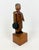 Swedish Wooden Hand Carved Man with Hat Sculpture with Money Box, 1910s For Sale - Image 3 of 12