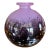 Schneider Purple Mottled Glass Vase Circa 1920 For Sale