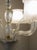Vintage Murano Glass 3-Light Chandelier from Barovier & Toso, 1940s For Sale - Image 4 of 13