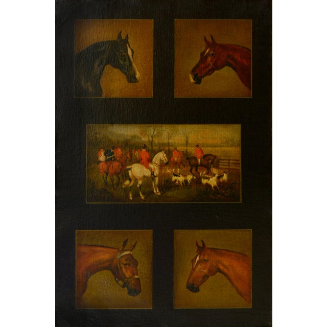 This distinctive equestrian composition by Mark Majer combines the tradition of sporting art with an elegant decorative...
