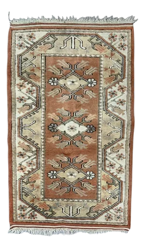 Vintage Turkish Ushak Rug