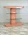 This Stunning Pink Lacquer 4 Tier Bar Will Be The Center Of Attention In Your Home! Features Stem Ware Storage Beneath The...