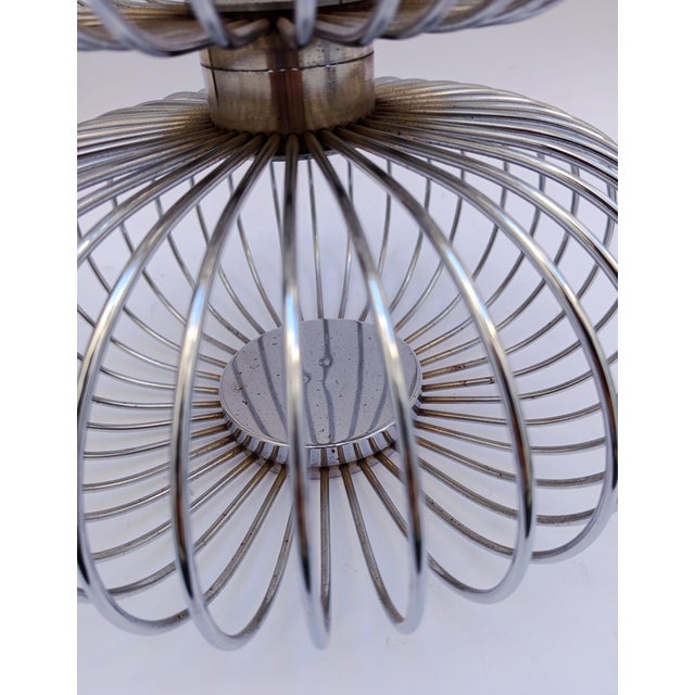 1970s Vintage Space Age Chrome Table Lamp by Goffredo Reggiani for Reggiani, 1970s For Sale - Image 5 of 9