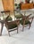 1970s Scandinavian Green Velvet Chairs, 1970s, Set of 4 For Sale - Image 5 of 10