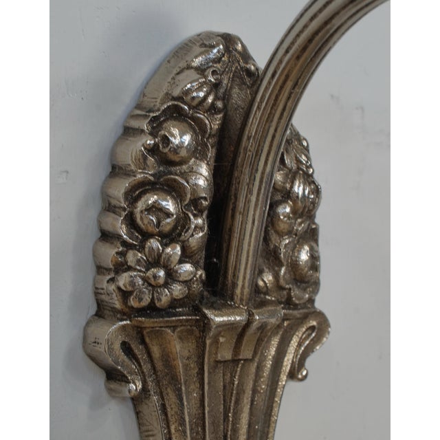 French Art Deco Wall Sconces by Hettier & Vincent 1920s France - A Pair For Sale - Image 6 of 10