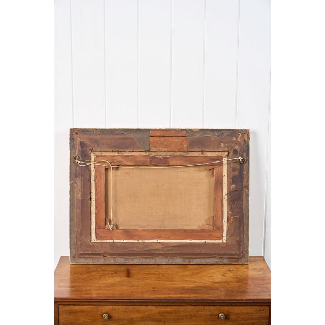 Late 19th Century George Stanfield Walters (English, 1838-1924) Signed Study of Boats Oil on Canvas For Sale - Image 10 of 10