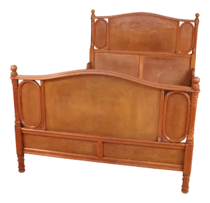 Art Nouveau Bentwood Bed by Jacob & Josef Kohn for Thonet, 1904