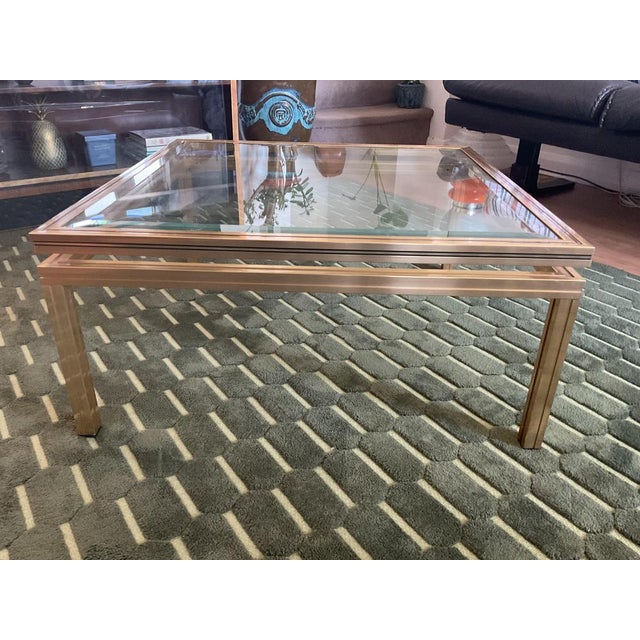 Art Deco Glass Coffee Table by Pierre Vandel For Sale - Image 5 of 14