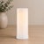 Modern LED FIA Flame Designer Candle withWhite Hue 7.5"H For Sale - Image 3 of 4