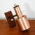 Mid Century Modern Wall Sconce Lamp Lighting Rosewood Copper Denmark MCM For Sale - Image 4 of 10