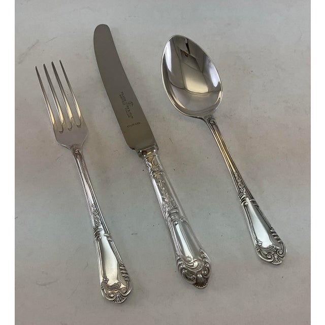 Traditional 1980s Silver Dinner Knife, La Regence For Sale - Image 3 of 10